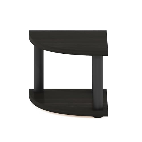 2-Tier Corner Kitchen Countertop Organizer Shelf, Espresso