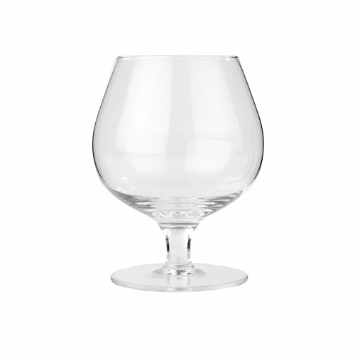 Viski Cognac Glass Set - Wingback Brandy Glasses for Whiskey & Cocktails, 17oz, Set of 2