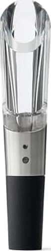 Instant In-Bottle Wine Aerator Pourer Spout with Drip-Free Silicone Base