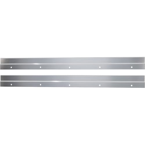 Aluminum French Cleat 14.5-Inch Wall Mount Hardware - 2-Piece Set