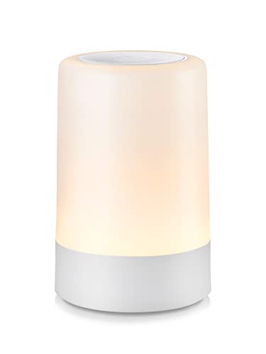 Portable LED Nursery Night Light - Dimmable USB Rechargeable Touch Lamp