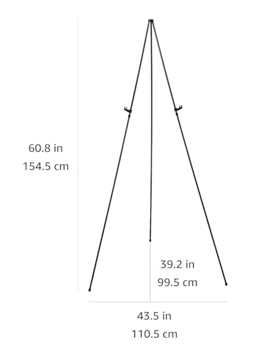 Amazon Basics Adjustable Collapsible Tripod Display Easel for Posters