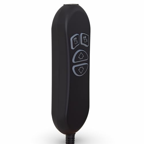 4-Button Power Recliner Remote Control with USB Port, 5-Pin Connector