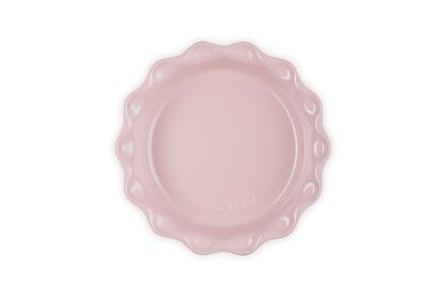 Le Creuset Stoneware Heritage Pie Dish, 9", Chiffon Pink