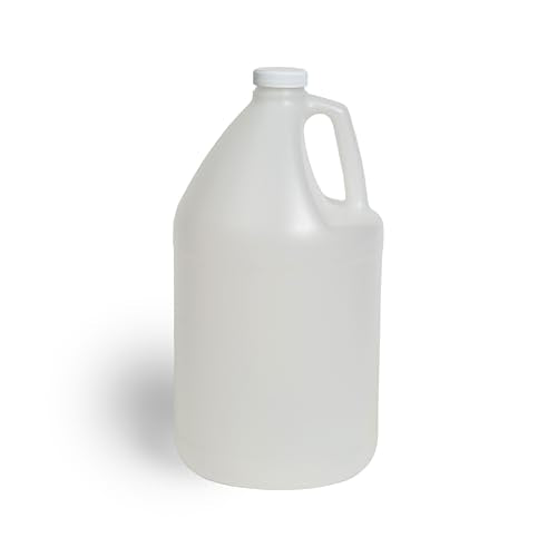 1 Gallon Plastic Water Jug with Lid - Food Grade BPA-Free Container
