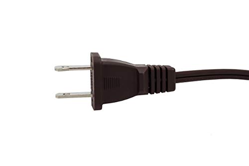 Creative Hobbies Clip-in Lamp Cord with 7W Bulb - Brown, 6 ft, on/off