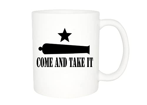 Texas Flag Rogue River Coffee Mug – Come and Take It 11oz Ceramic Cup