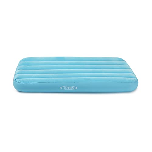 Kids Inflatable Air Mattress with Soft Surface & Carry Bag - 34.5" x 62" x 7"