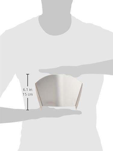 Stainless Steel Stand Mixer Pouring Chute for Metal Bowls