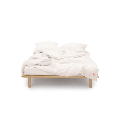 Organic Cotton Duvet Cover - Plant-Dyed, Hypoallergenic, Full/Queen