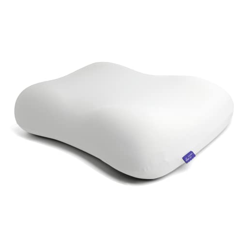 C CUSHION LAB Deep Sleep Ergonomic Cervical Memory Foam Pillow - Calm Grey