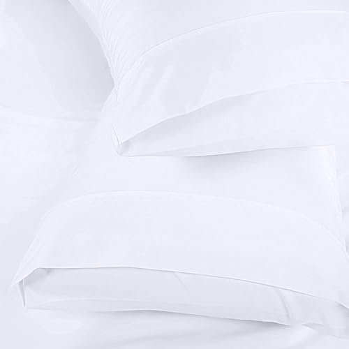 Utopia Bedding King Pillow Cases - 12 Pack - Envelope Closure - Soft Brushed Microfiber Fabric - Shrinkage and Fade Resistant Pillow Covers King Size 20 X 40 Inches (King, White)