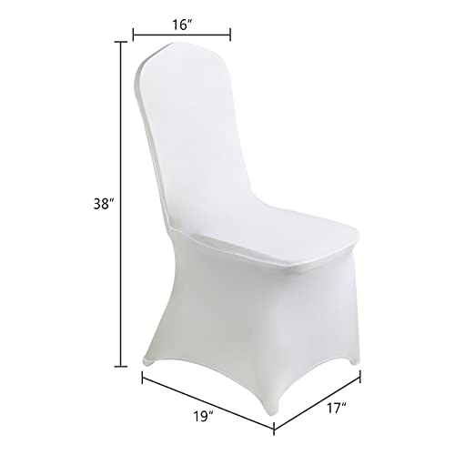 25PCS Waterproof Stretch Spandex Chair Covers - Universal Fit for Events
