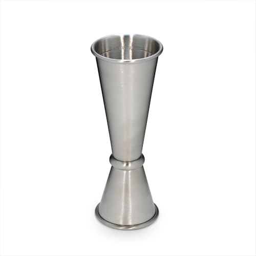 Cocktail Kingdom Japanese Style Jigger - 1oz/2oz Stainless Steel, Professional Bar Tool