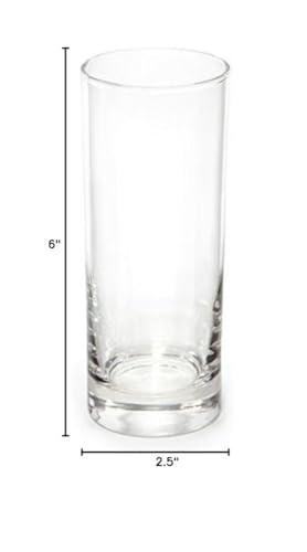 12oz Cocktail Kingdom Buswell Collins Glass 6-Pack - Dishwasher Safe Barware