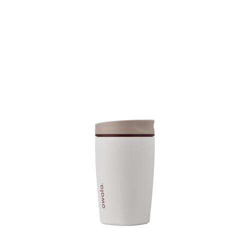 Owala SmoothSip Insulated Stainless Steel Coffee Tumbler 12 oz Vanilla