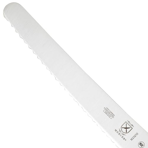 10-Inch Bread Knife with Wide Wavy Edge and Ergonomic Handle