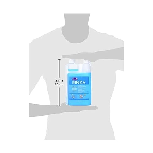 Milk Frother Cleaner Alkaline Solution for Steam Wands and Pitchers 33.6oz