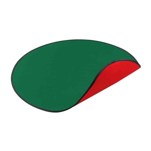 Reversible Christmas Tree Stand Mat - Double-Sided Red & Green Floor Pad (76cm)
