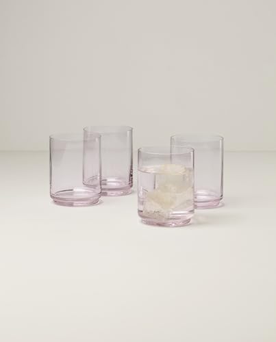 Lenox Tuscany Classics Stackable Tall Glasses Set of 4 - Blush