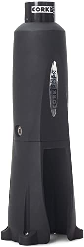 Cork Pops Legacy Wine Opener with Built-in Foil Cutter - Black / 3 Cartridges