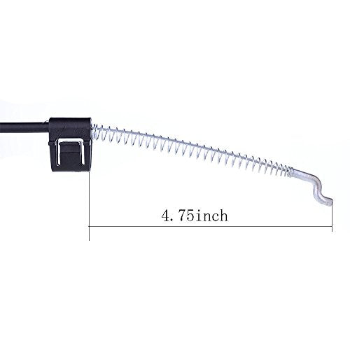 Universal Recliner Release Cable with D-Ring Pull Handle (2 Pack, 4.75" Exposed)