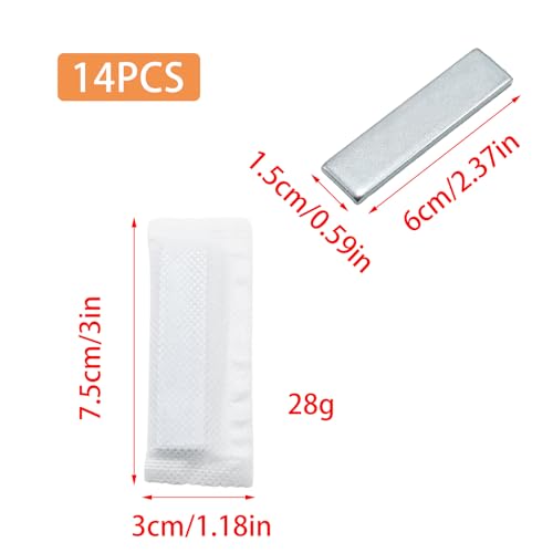 14-Piece Heavy-Duty Curtain and Tablecloth Weights, 28g Each