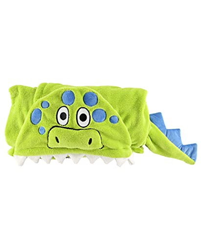 Dinosaur Wearable Hooded Blanket for Kids - Soft Fleece Animal Hoodie