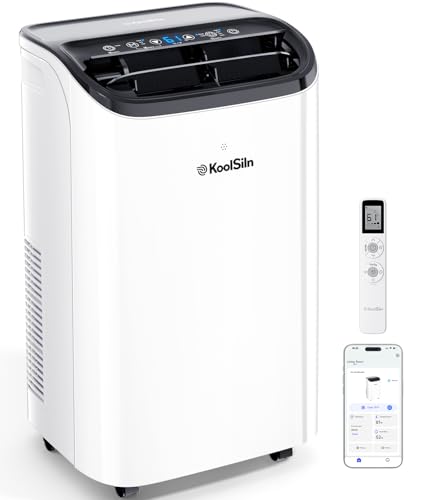 14,000 BTU Portable Air Conditioner with WiFi and Remote Control