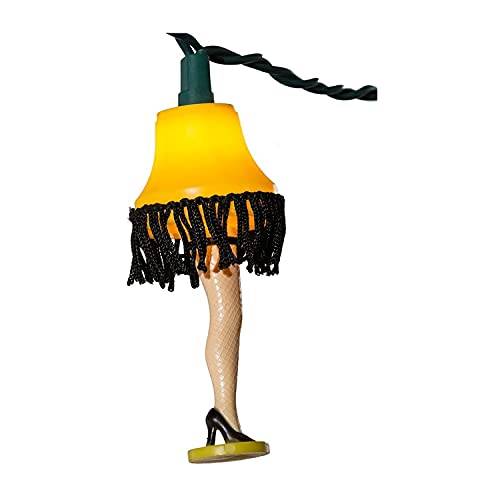 Christmas Story Leg Lamp String Lights - Indoor & Outdoor Holiday Decor