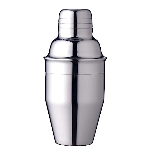 Delidge 8oz (250ml) Cocktail Shaker - Mini Martini Barware, Leakproof Stainless Steel