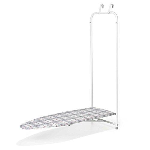 Over-the-Door Ironing Board with Cotton Cover and Pad - 42 x 14 Inch