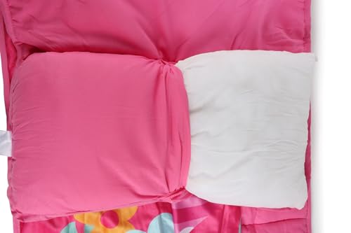 Pink Minnie Mouse Kids Nap Mat with Pillow & Blanket, 46x20 Inches