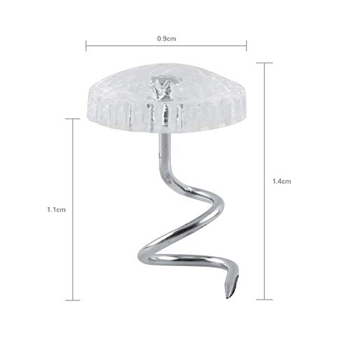Clear Twist Pins for Upholstery and Slipcovers - 30/50 Pcs