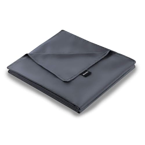 Breathable Weighted Blanket Duvet Cover, 60x80 Inch Removable Cover