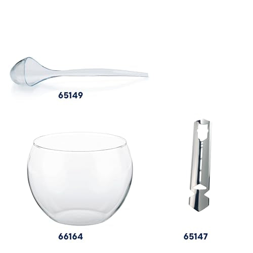 3.5L Heat Resistant Glass Punch Bowl - 22cm Diameter Serving Bowl
