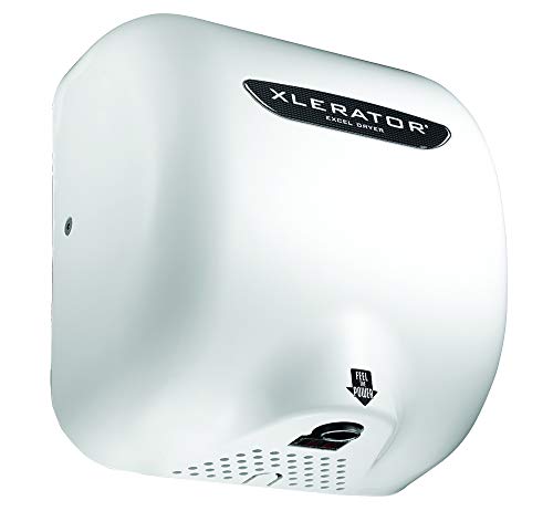 High-Speed Commercial Hand Dryer, White Thermoset, 208-277V