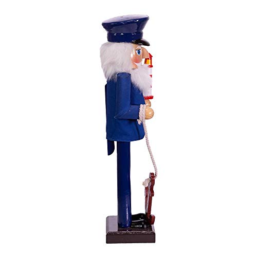 Kurt S. Adler 15-Inch Nautical Sailor Nutcracker with Lighthouse & Anchor