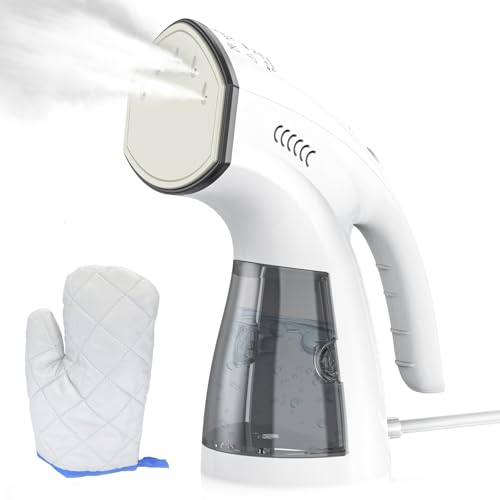 2-in-1 Handheld Clothes Steamer and Dry Iron with 250ml Tank