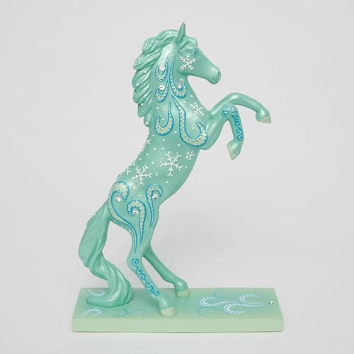 Enesco Trail of Painted Ponies Christmas Snowflakes Figurine 10.5 in Multicolor