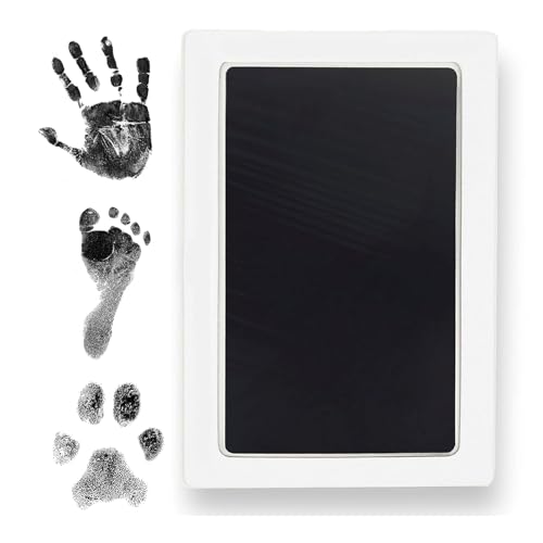 Inkless Baby Handprint & Footprint Ink Pad - Mess-Free Newborn Keepsake Kit