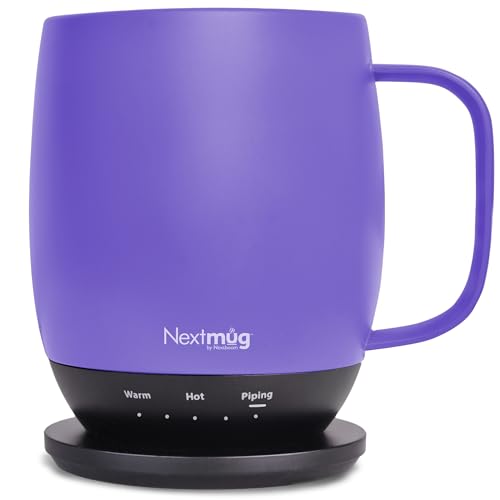 Nextmug 14oz Temperature-Controlled Self-Heating Coffee Mug - Violet