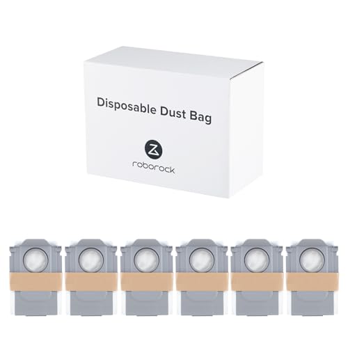 Roborock Disposable Dust Bags 6-Pack for Qrevo and Saros Series