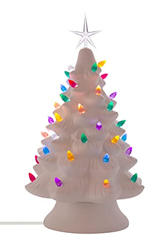 Ceramic Christmas Tree Replacement Lights - Medium Twist Ornaments, 144 Pack