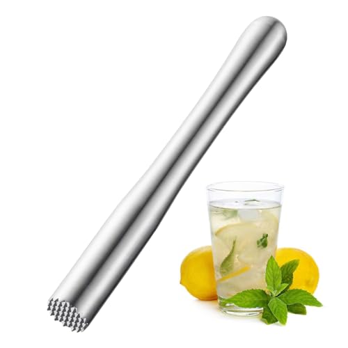Stainless Steel Cocktail Muddler for Mojitos Old Fashioneds Bar Tools