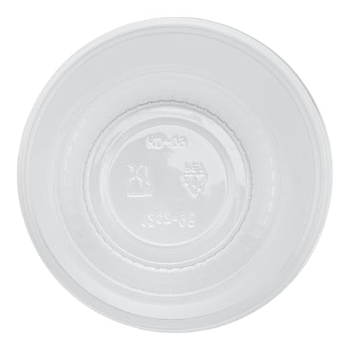 Restaurantware-RW Base 12 Ounce Round Ice Cream Cups, 500 Disposable Parfait Cups - Lids Sold Separately, Premium, Clear Plastic Dessert Cup, Serve Frozen Yogurt, Mousse, Pudding, Great For Parties