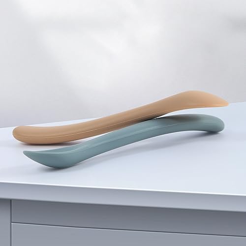 Silicone Baby Feeding Spoons 6 Pack Soft Tip Training Utensils