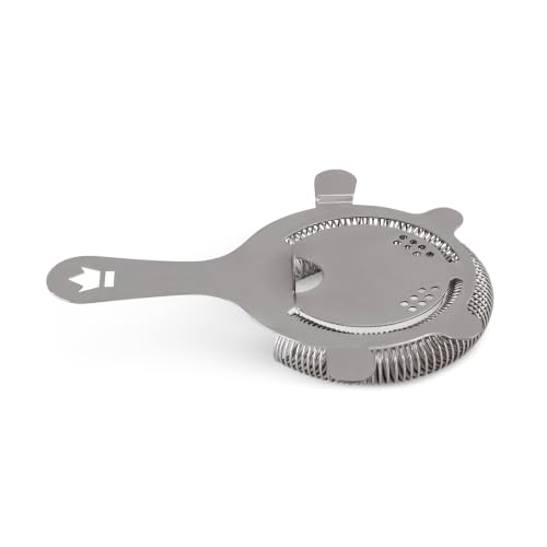 Buswell™ 4-Prong Hawthorne Cocktail Strainer - Stainless Steel, Fits Koriko & Leopold Tins