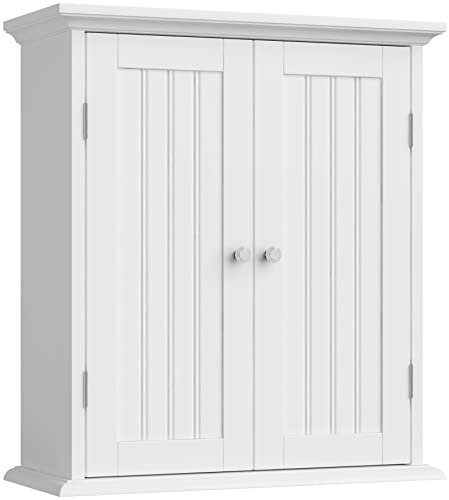 ChooChoo White Over-The-Toilet Bathroom Wall Cabinet - 21.1 x 8.8 Inches