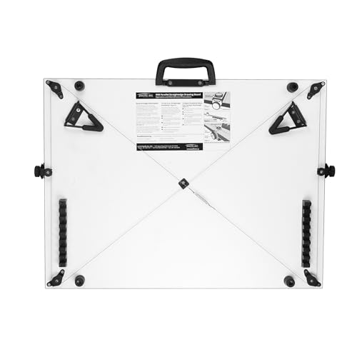 30x42 Inch Portable Drafting Table with Parallel Bar and Folding Legs